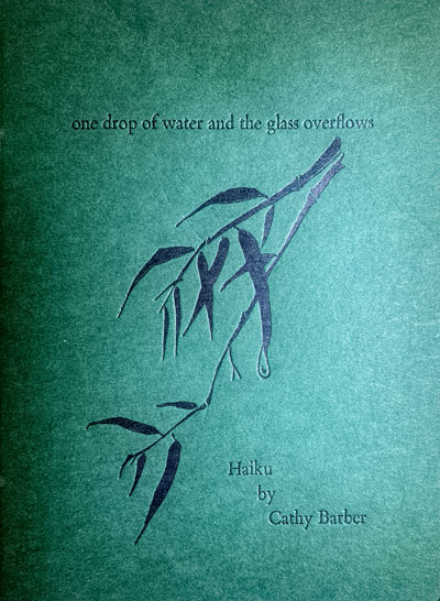 one drop of water and the glass overflows Book Cover